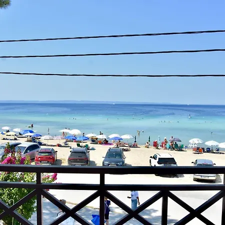 Beachfront Bliss In Nikiti, Spacious 2 Story With Stunning Sea Views *