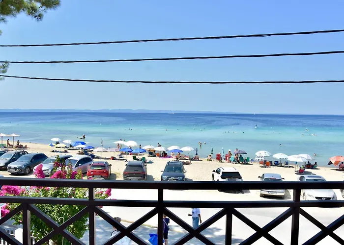 Beachfront Bliss In Nikiti, Spacious 2 Story With Stunning Sea Views *